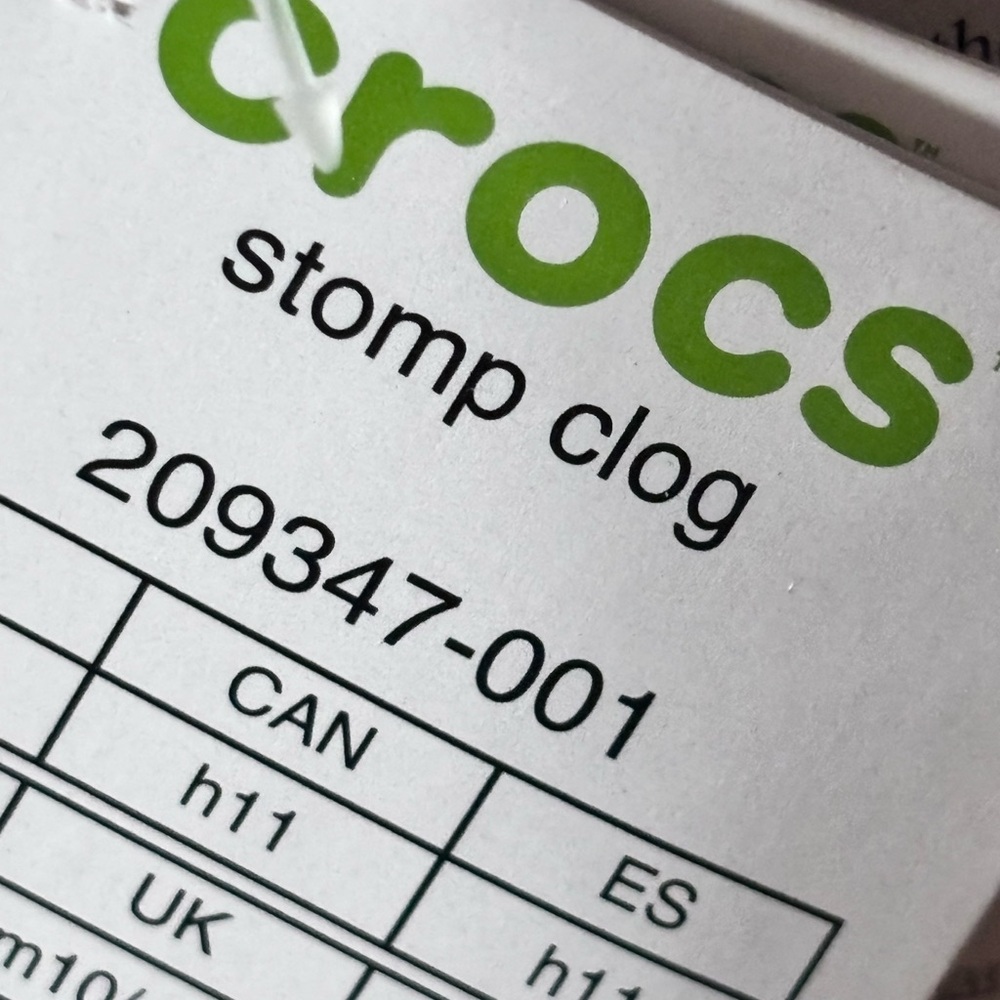Stomp CROCS platform clogs size M 11 - Picture 3 of 4